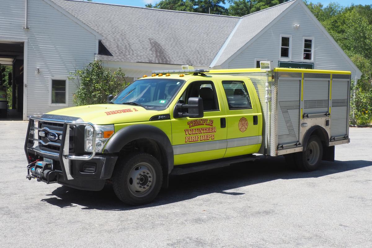 Rescue Truck- 2010 Ford 550- Used for medical calls. Can carry 5 firefighters.
