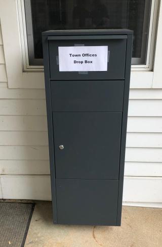 photo of 24 hour dropbox at municipal building
